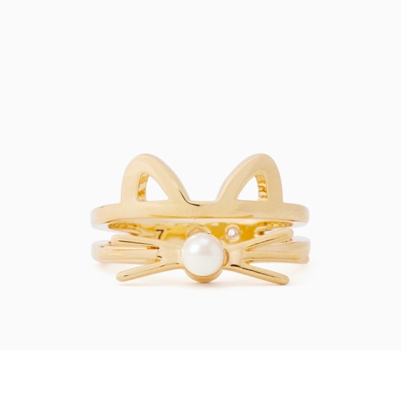 kate spade Jewelry - Kate Spade • Out West Cat Ring • Gold